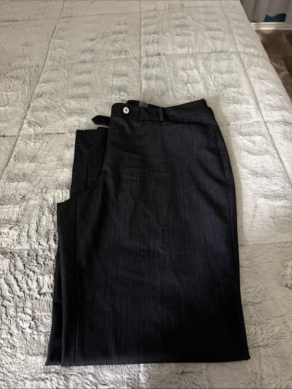 Calvin Klein Black Women's Dress Trousers